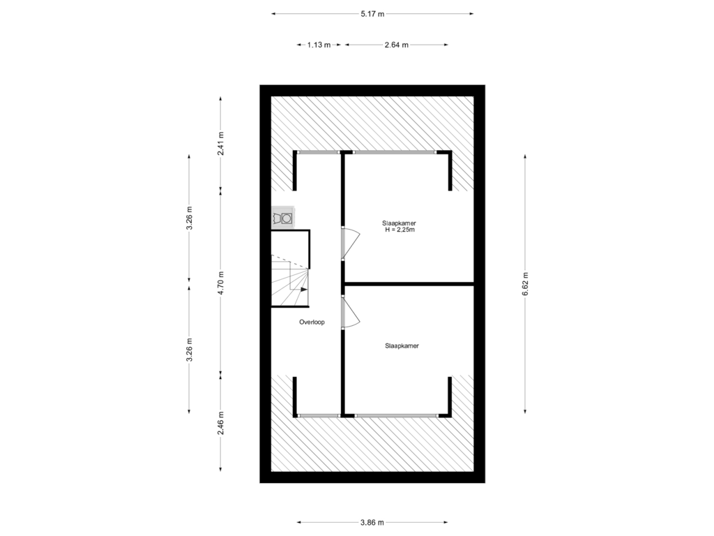 Bekijk plattegrond van 2e Verdieping van Groep Werninkhof 42