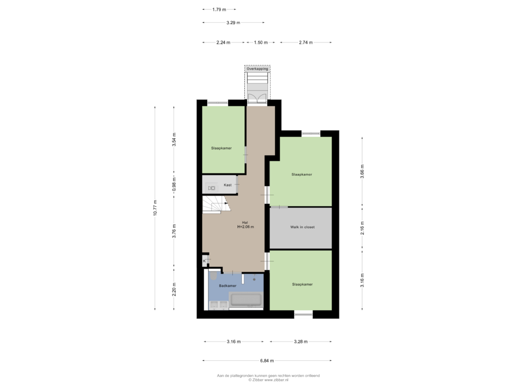 Bekijk plattegrond van Souterrain van Kortenaerstraat 31-H