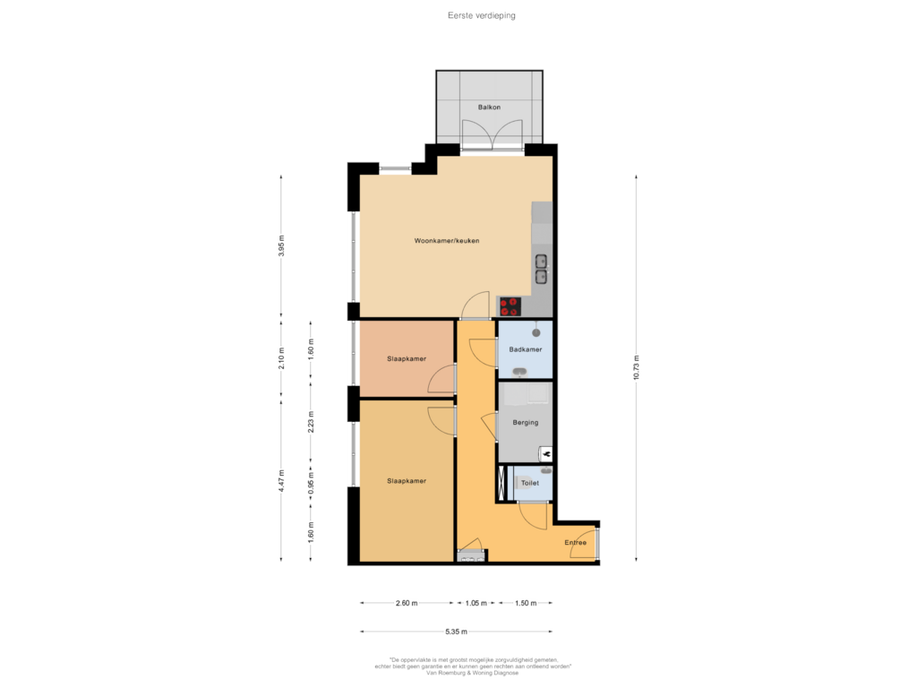 Bekijk plattegrond van Begane grond van Brugweg (Bouwnr. 10)