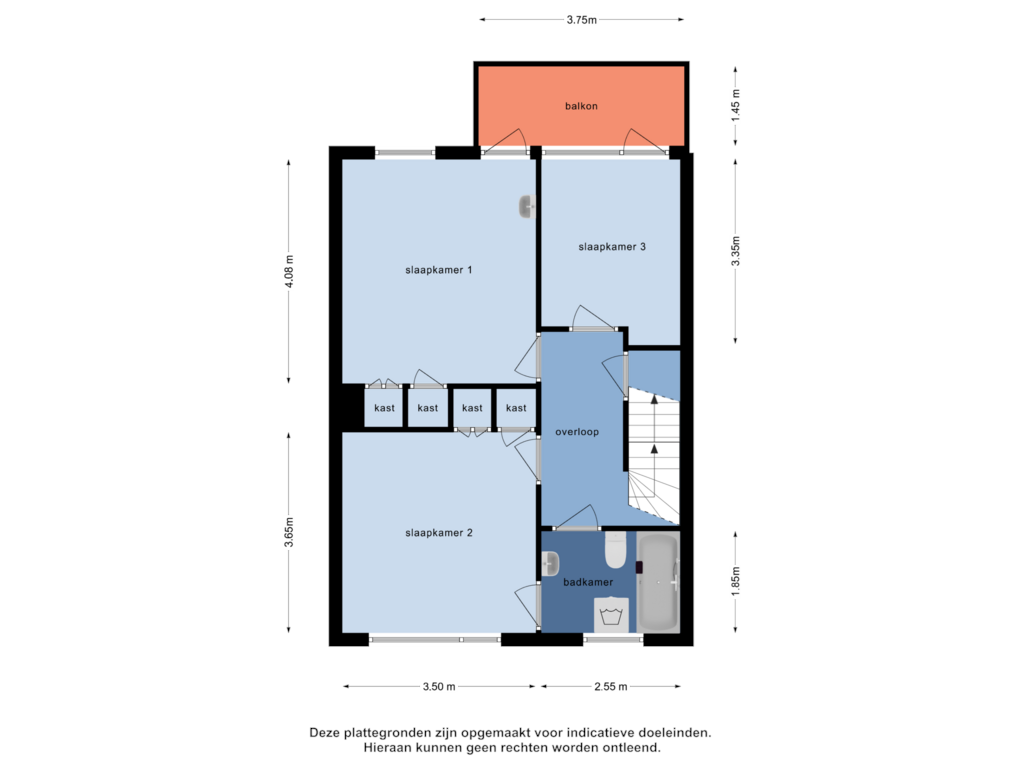 Bekijk plattegrond van 1e verdieping van Rogaland 7