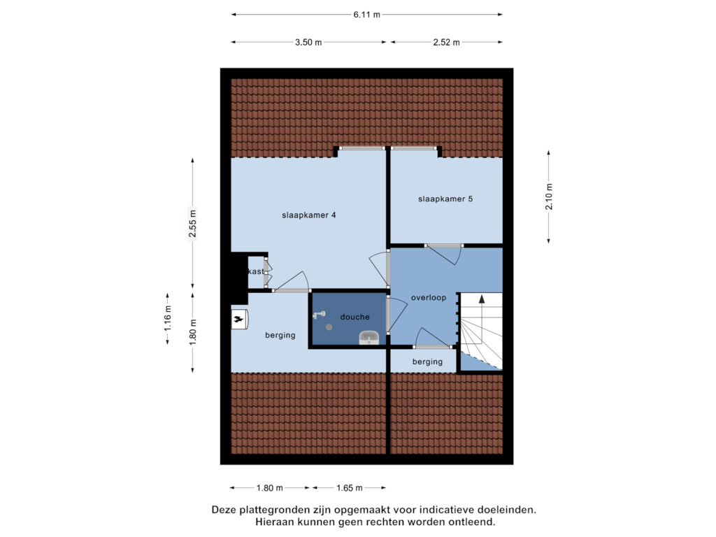 Bekijk plattegrond van 2e verdieping van Rogaland 7