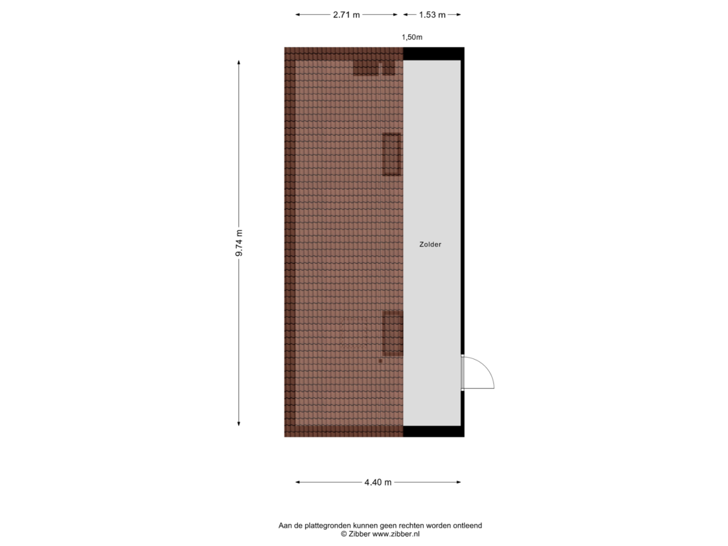 Bekijk plattegrond van Zolder van Paul Scholtenweg 28