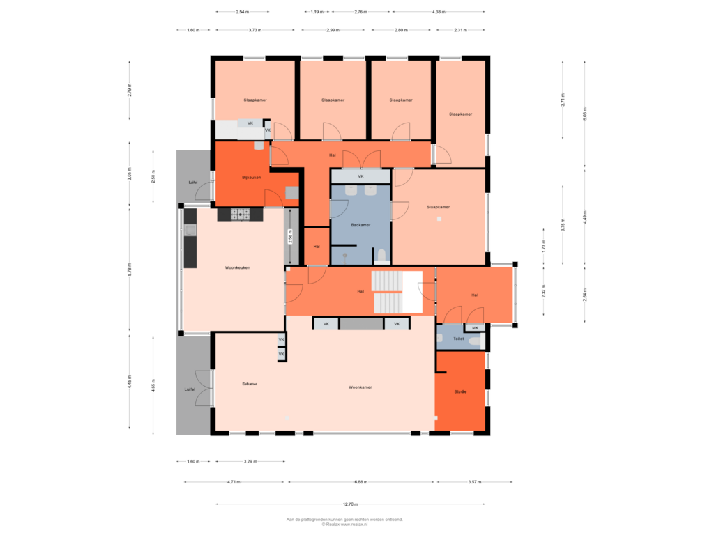 Bekijk plattegrond van Begane grond van Vredenseweg 111