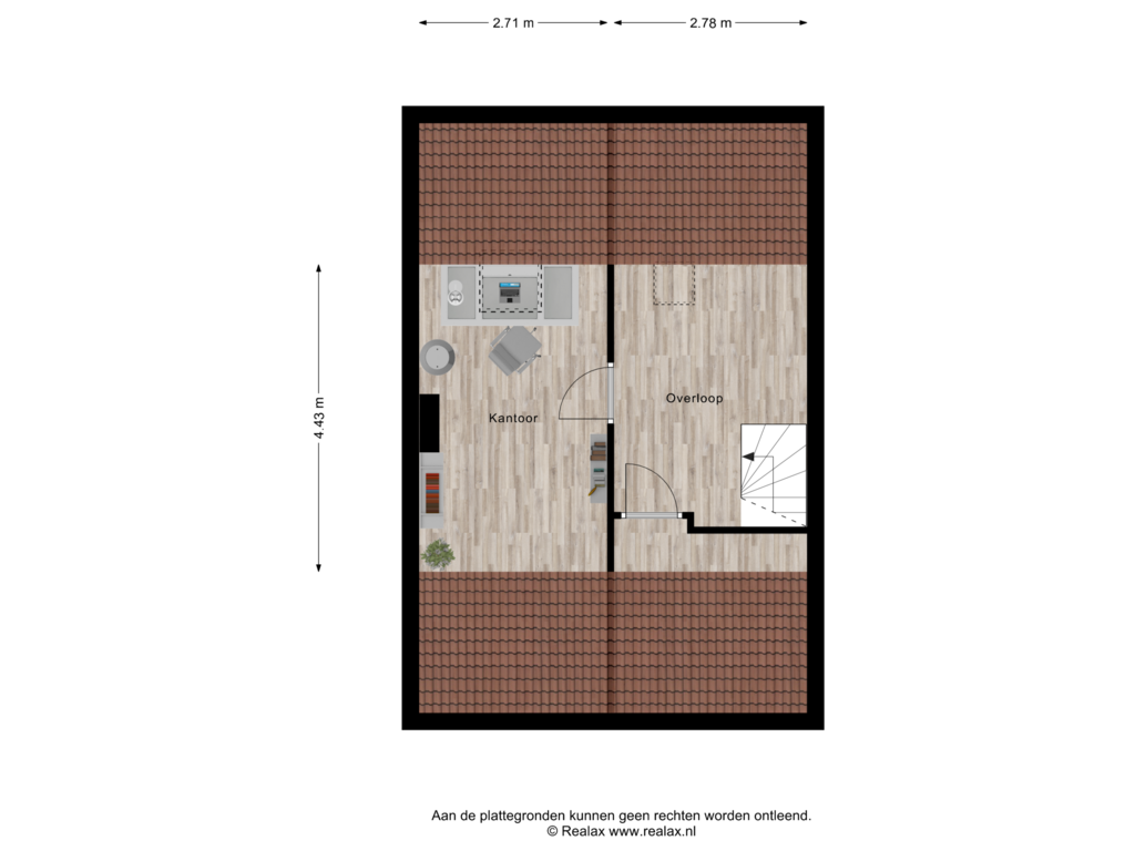 Bekijk plattegrond van Verdieping 2 van Lijsterbeslaan 25