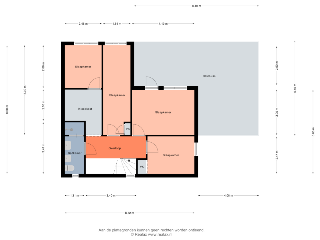 Bekijk plattegrond van Verdieping 1 van Tapuitstraat 13