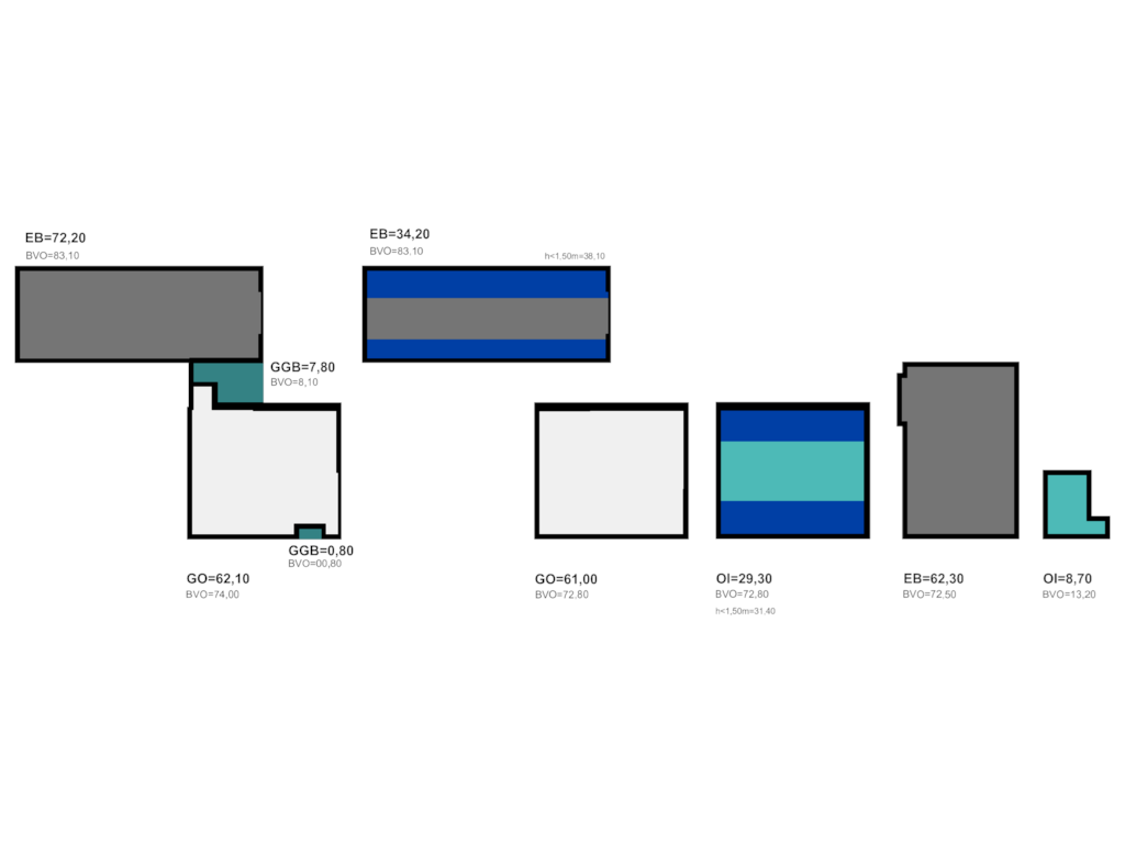 View floorplan of NEN of Hoogeindsestraat 13