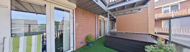 View 360° photo of Dakterras of Molenstraat 14-A