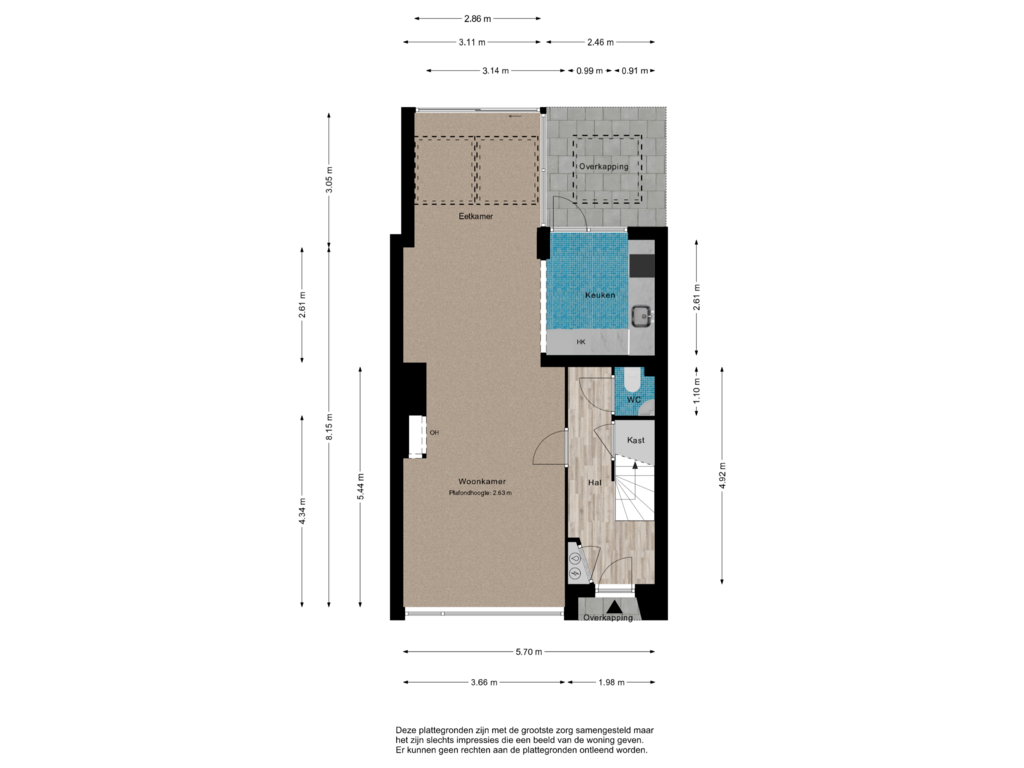 Bekijk plattegrond van Begane Grond van Robertaland 9