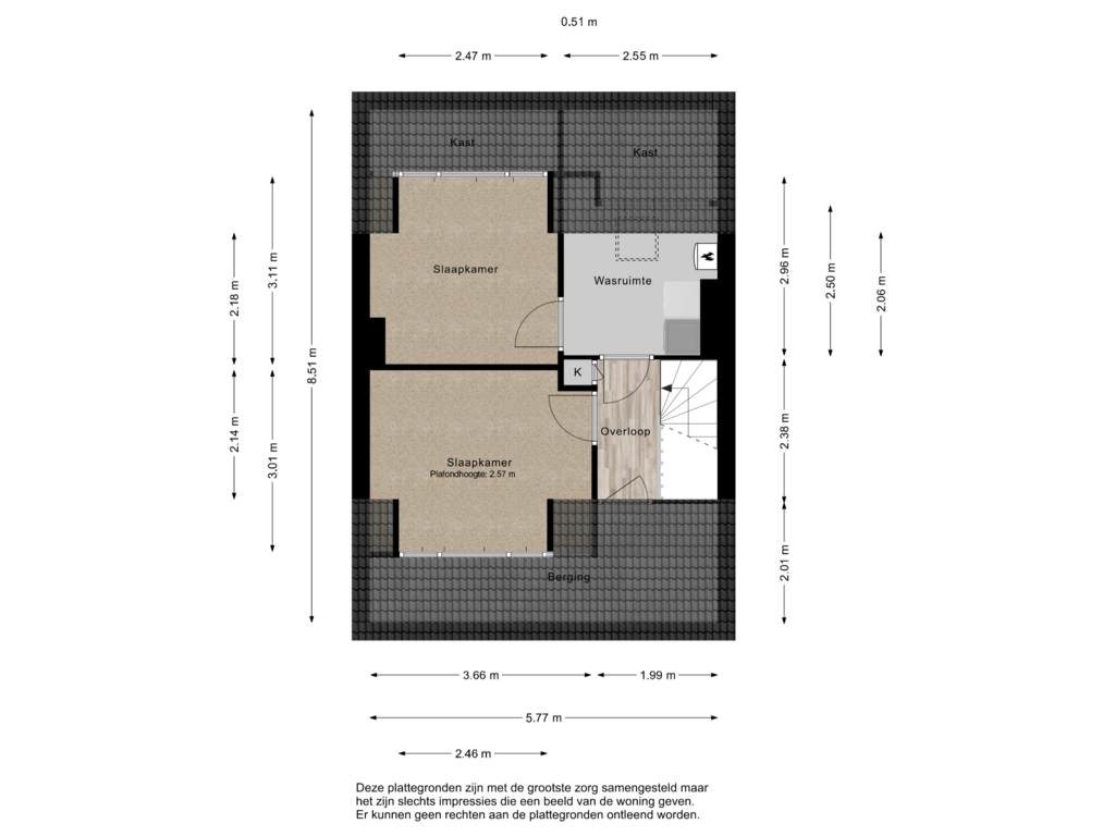 Bekijk plattegrond van 2e Verdieping van Robertaland 9