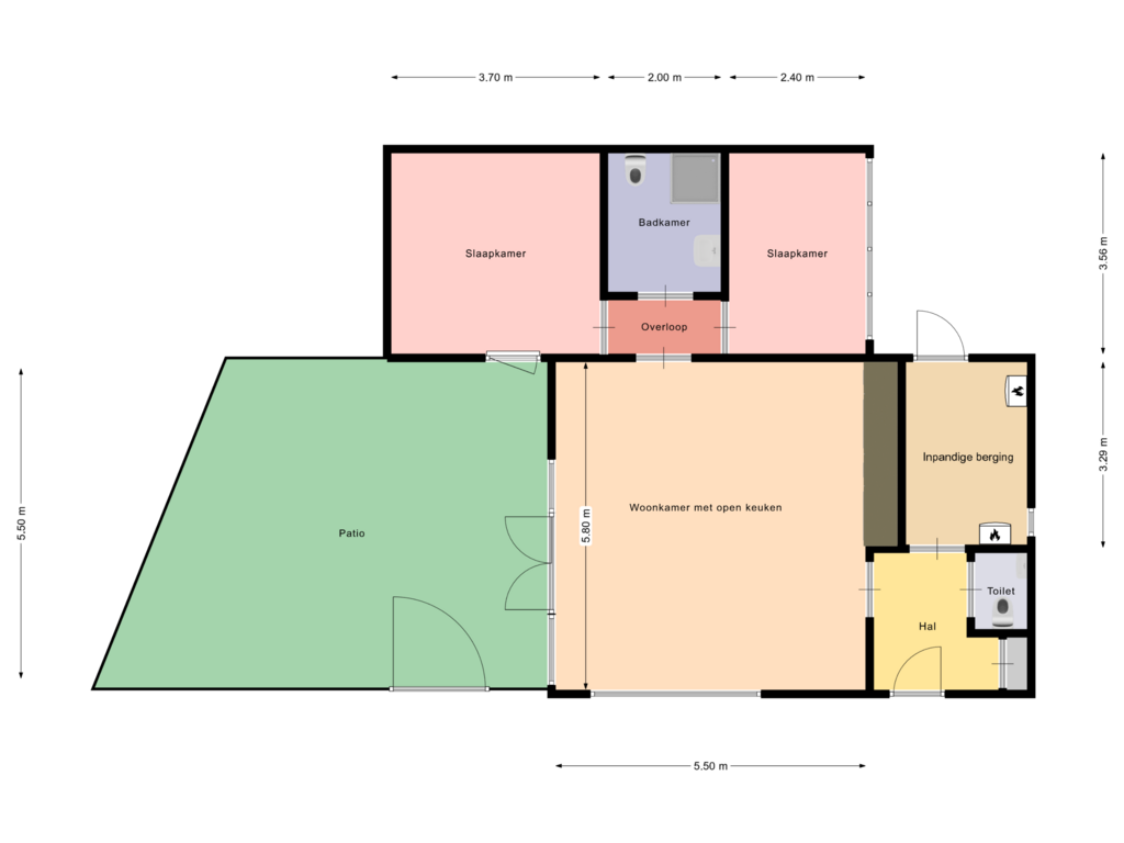 View floorplan of First floor of Schoolpad 25