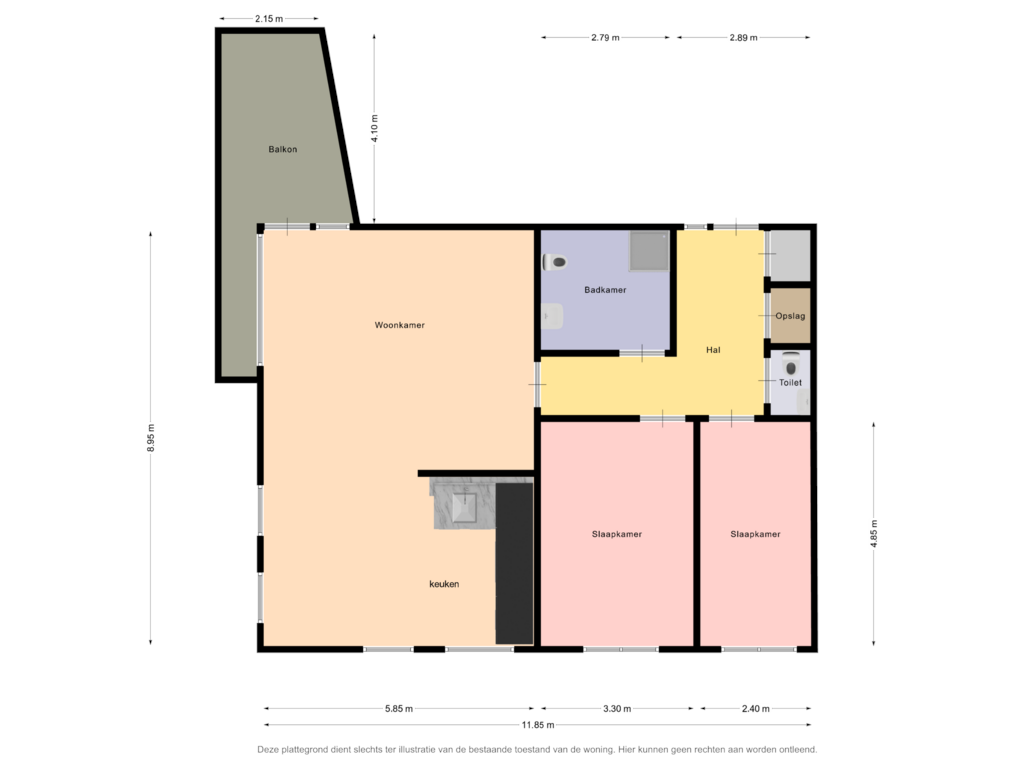 Bekijk plattegrond van First floor van Cavaleriestraat 68