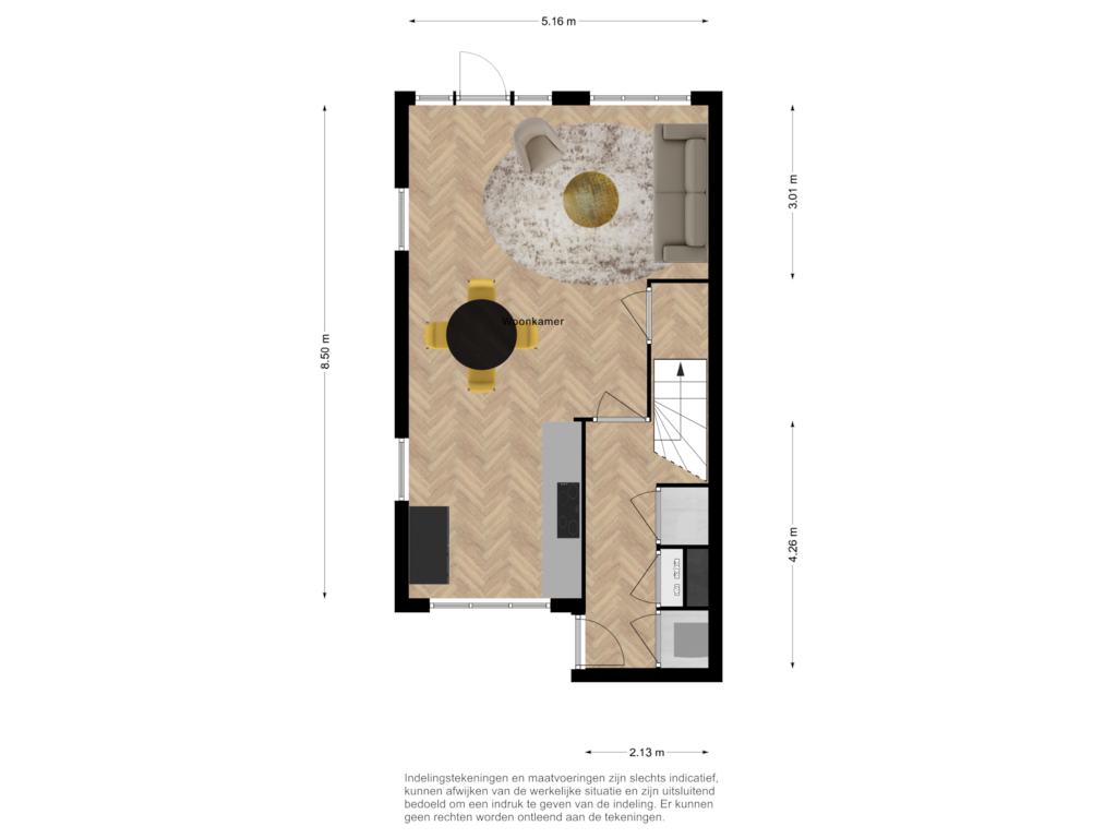 Bekijk plattegrond van First floor van Vlinderveen 610