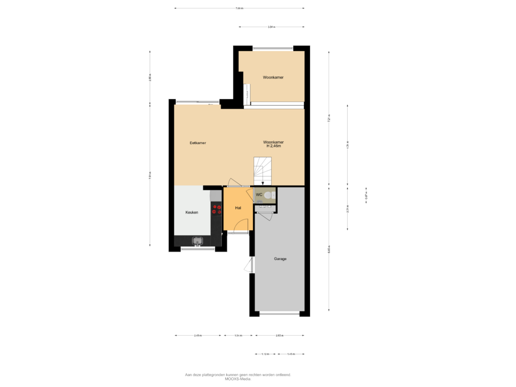 View floorplan of Begane Grond of Oslostraat 9