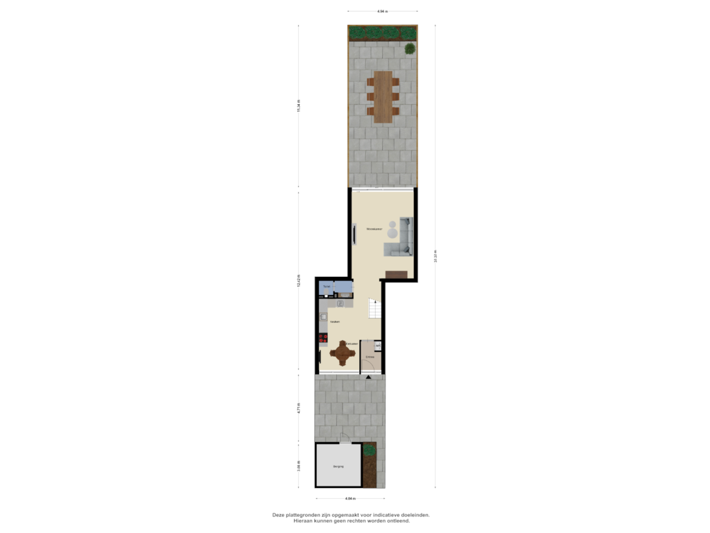 Bekijk plattegrond van Begane grond-Tuin van Haagbeemd 8