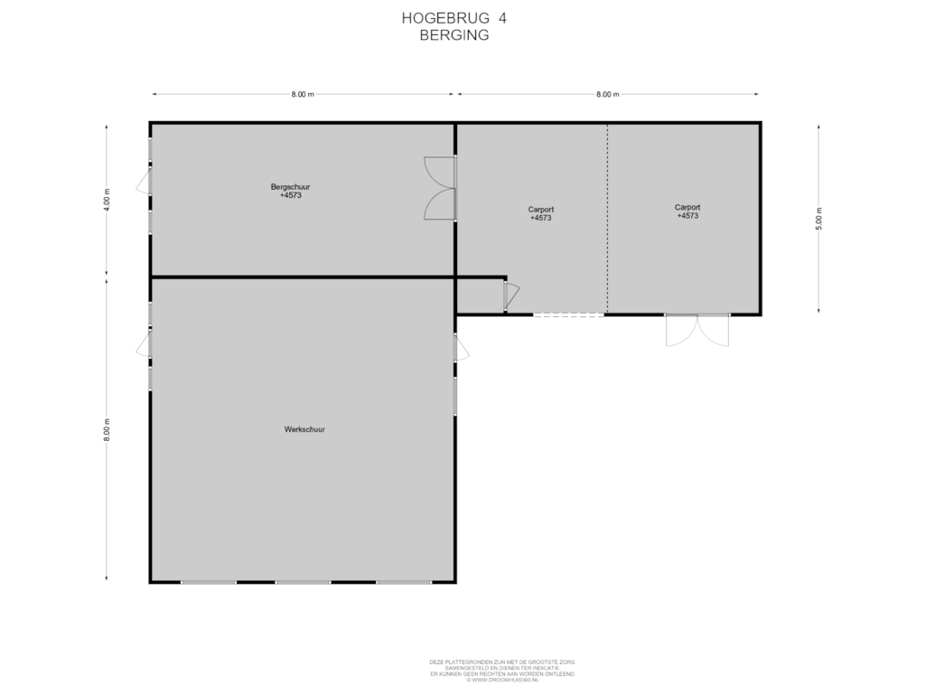 Bekijk plattegrond van Berging van Hogebrug 4