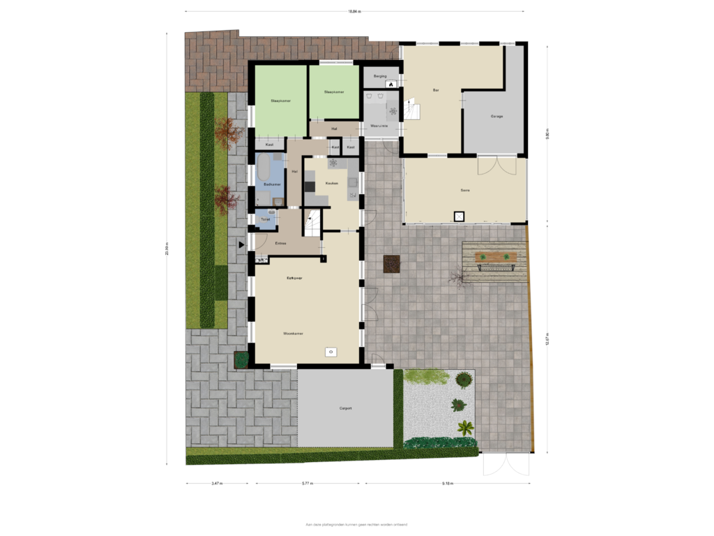 Bekijk plattegrond van Begane grond  Tuin van Molendijk-Noord 67