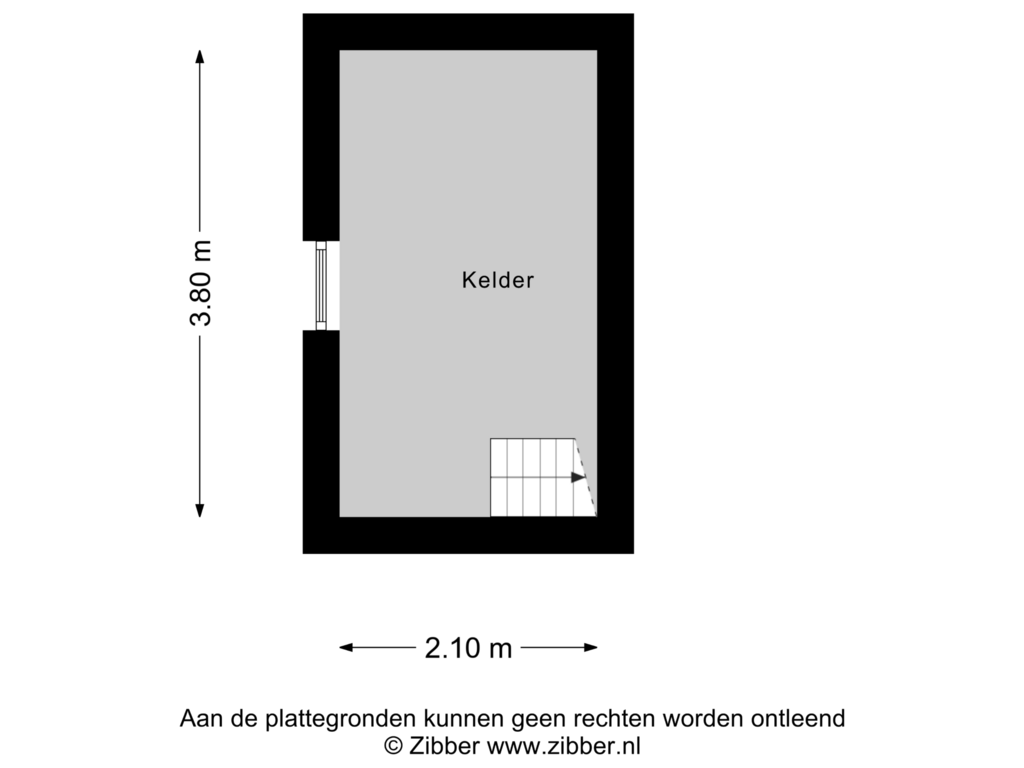 Bekijk plattegrond van Kalder van Kerkhofweg 111