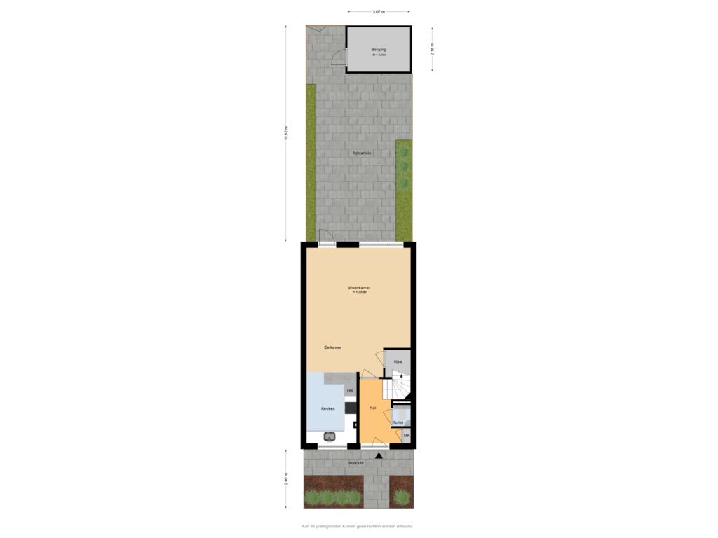 Bekijk plattegrond van Situatie van Palmhout 28