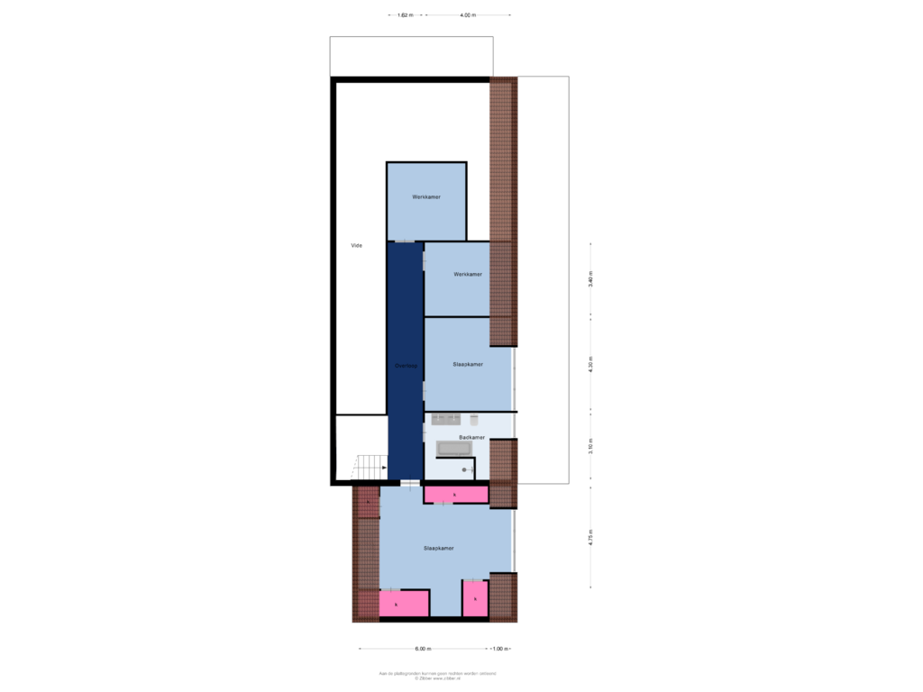 Bekijk plattegrond van 1e Verdieping van Gemeentenweg 39