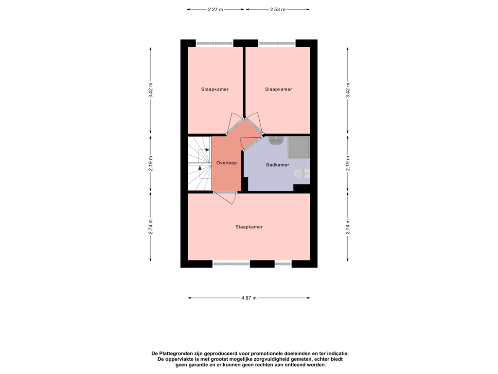 View floorplan of Floor 1 of De Kolk 26