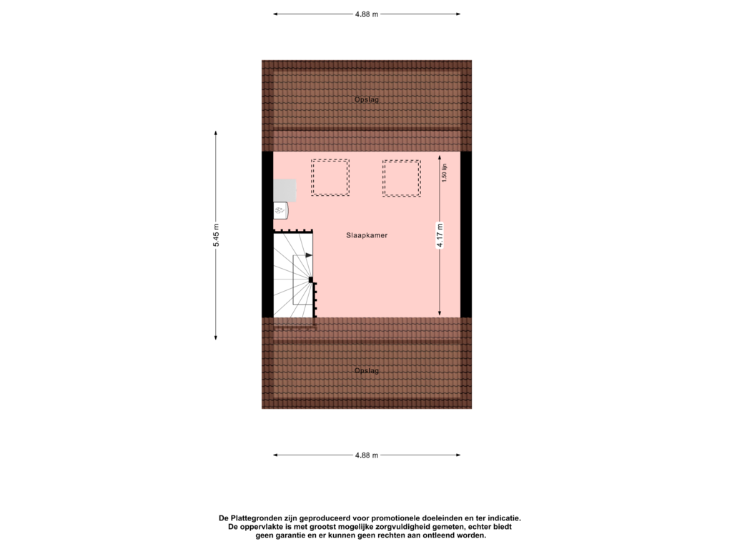 View floorplan of Floor 2 of De Kolk 26