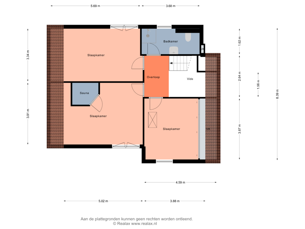 Bekijk plattegrond van Verdieping 1 van De Kruisboog 13