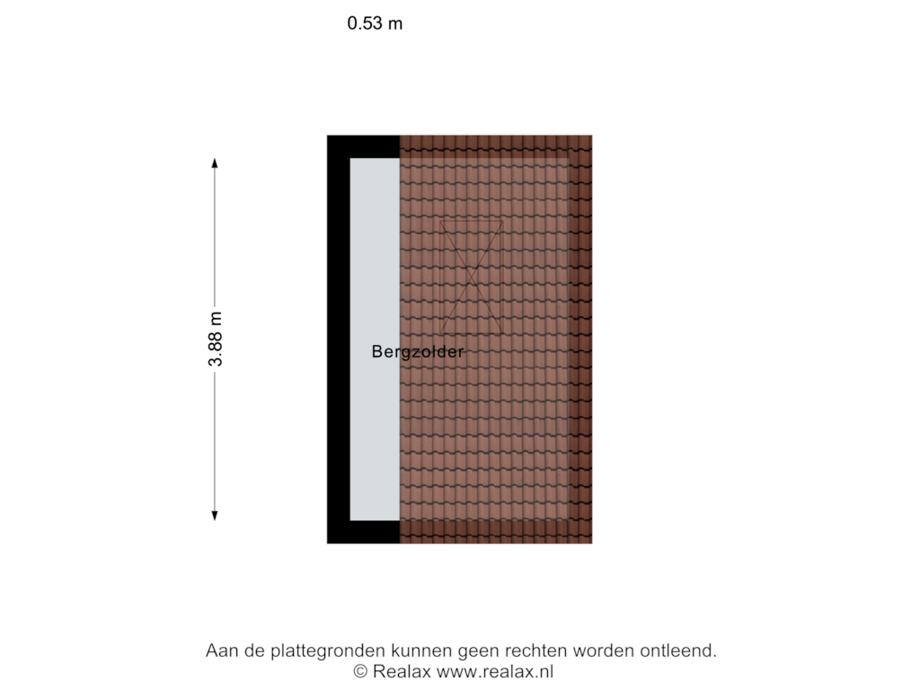 Bekijk plattegrond van Verdieping 2 van De Kruisboog 13