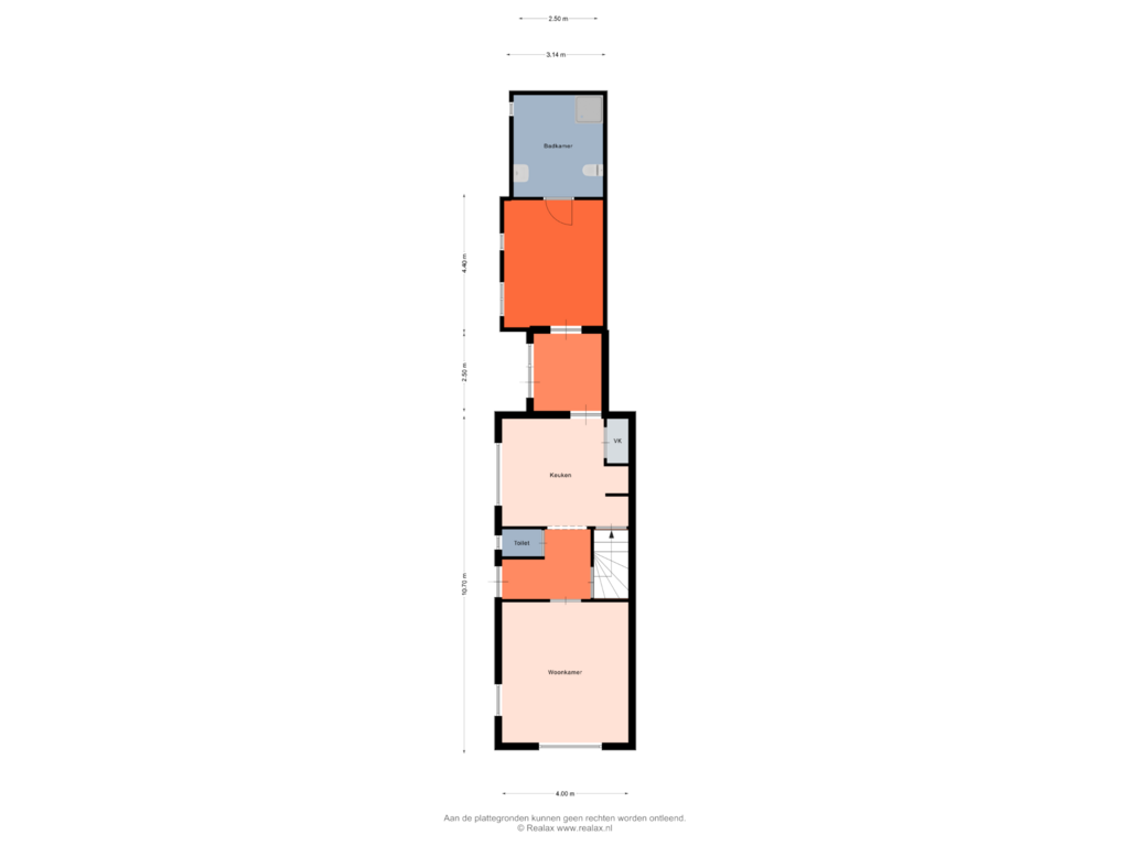 Bekijk plattegrond van Begane grond van Schoolkade 11