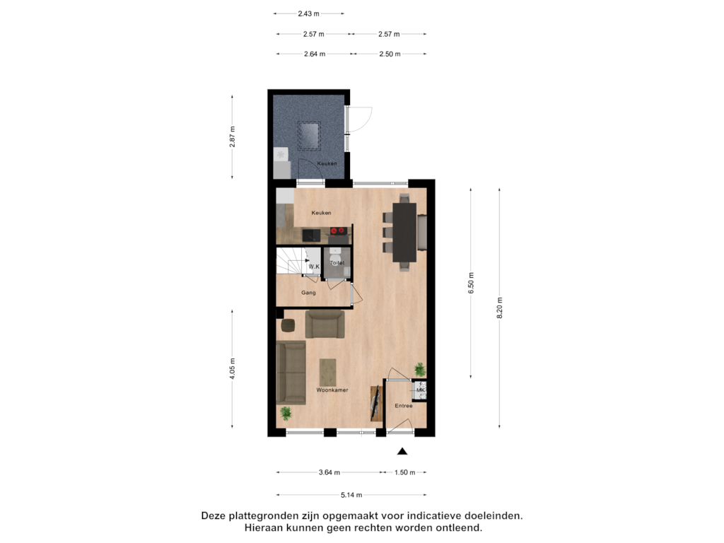 Bekijk plattegrond van Begane Grond van Dr. W.M. Verhaarlaan 117