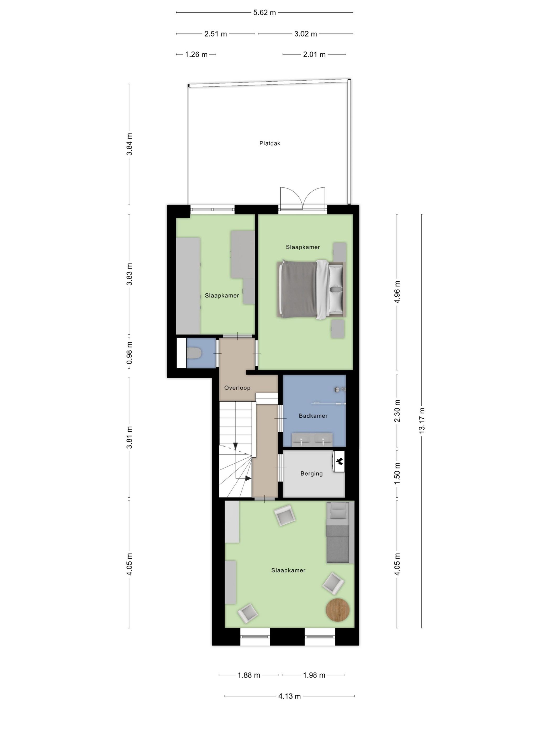 Foto 42 van Sibeliusstraat 52-A