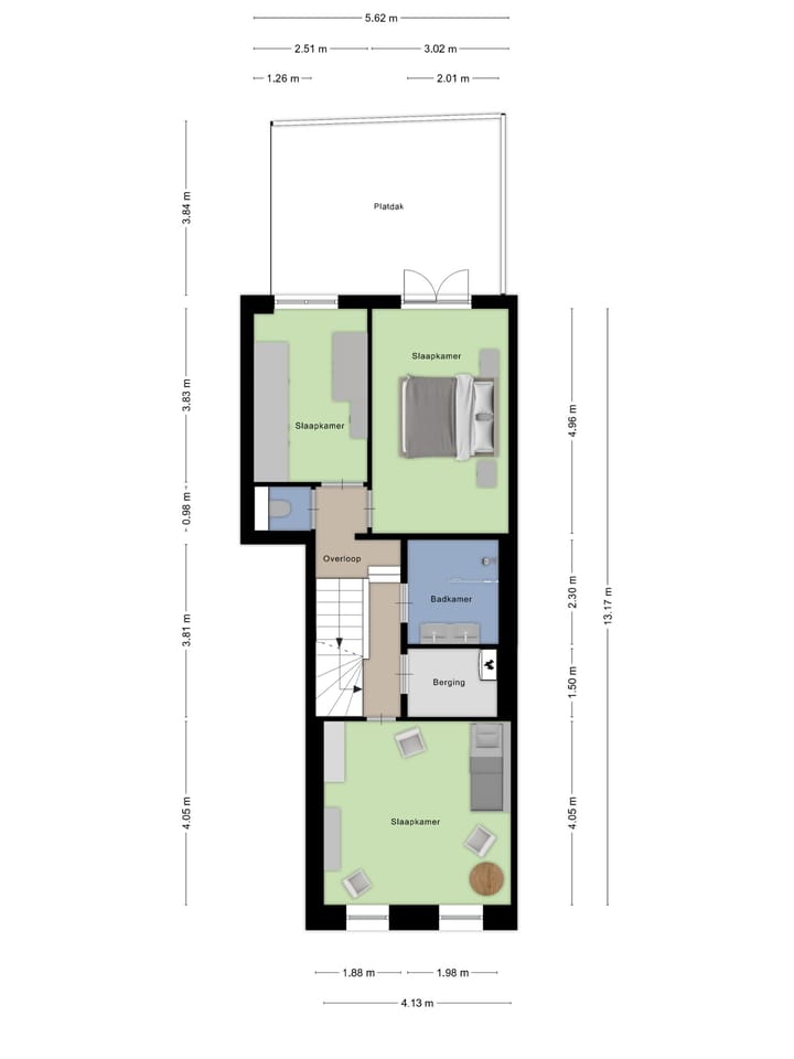 Foto 42 van Sibeliusstraat 52-A