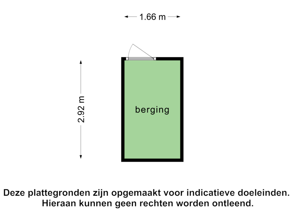 Bekijk plattegrond van Berging van Beenhouwerssingel 13