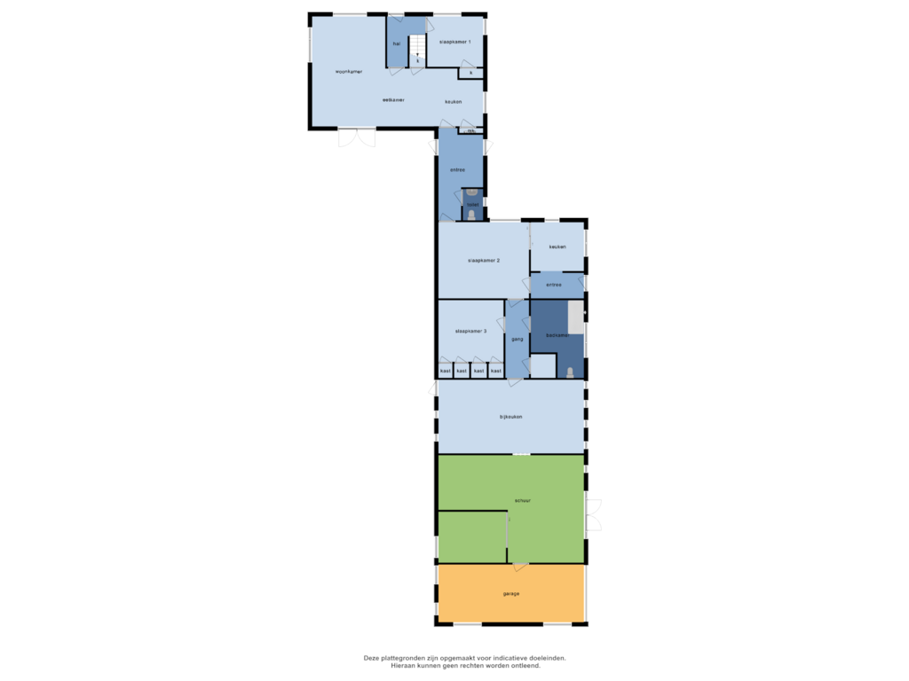 Bekijk plattegrond van Begane grond van Mepperstraat 6