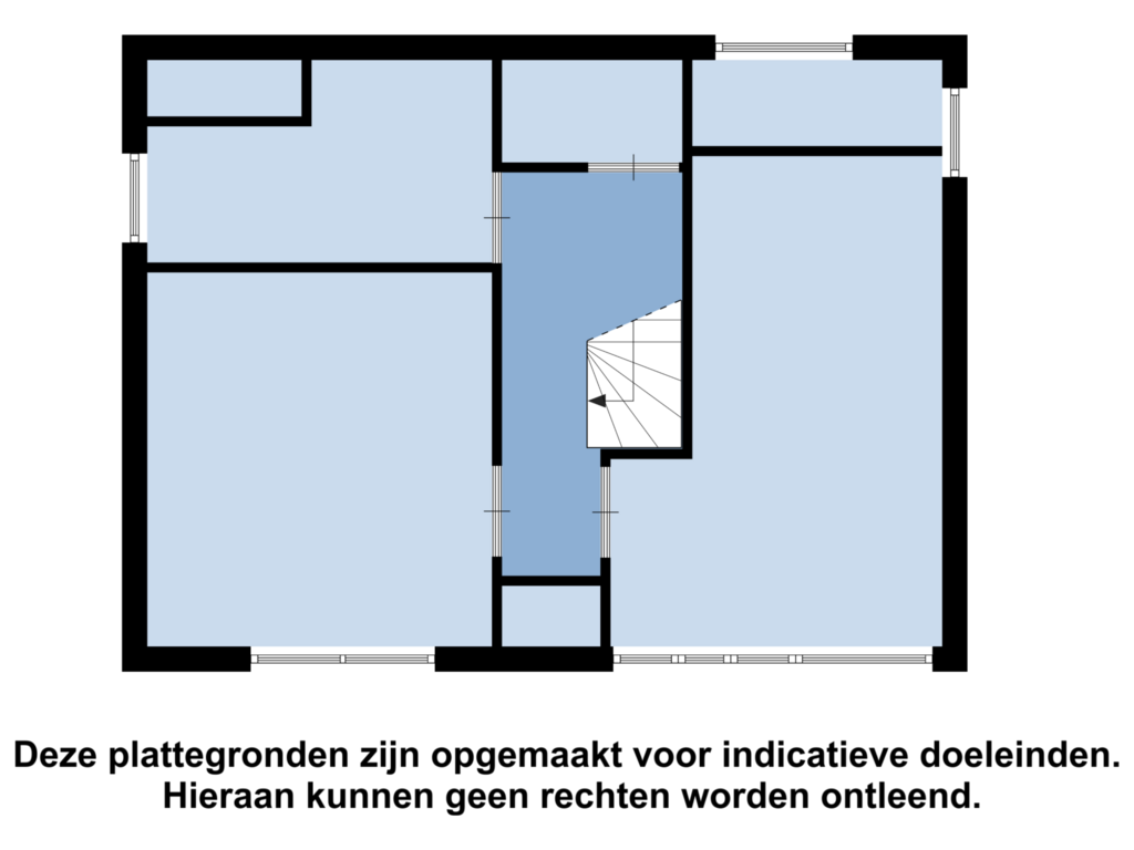 Bekijk plattegrond van 1e verdieping van Mepperstraat 6