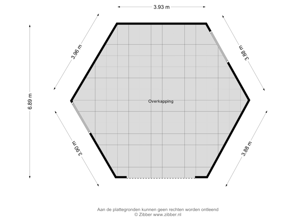 View floorplan of Overkapping of Weseperweg 56