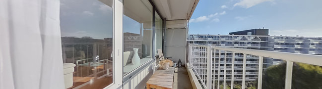 Bekijk 360° foto van Balkon van Curieplaats 165