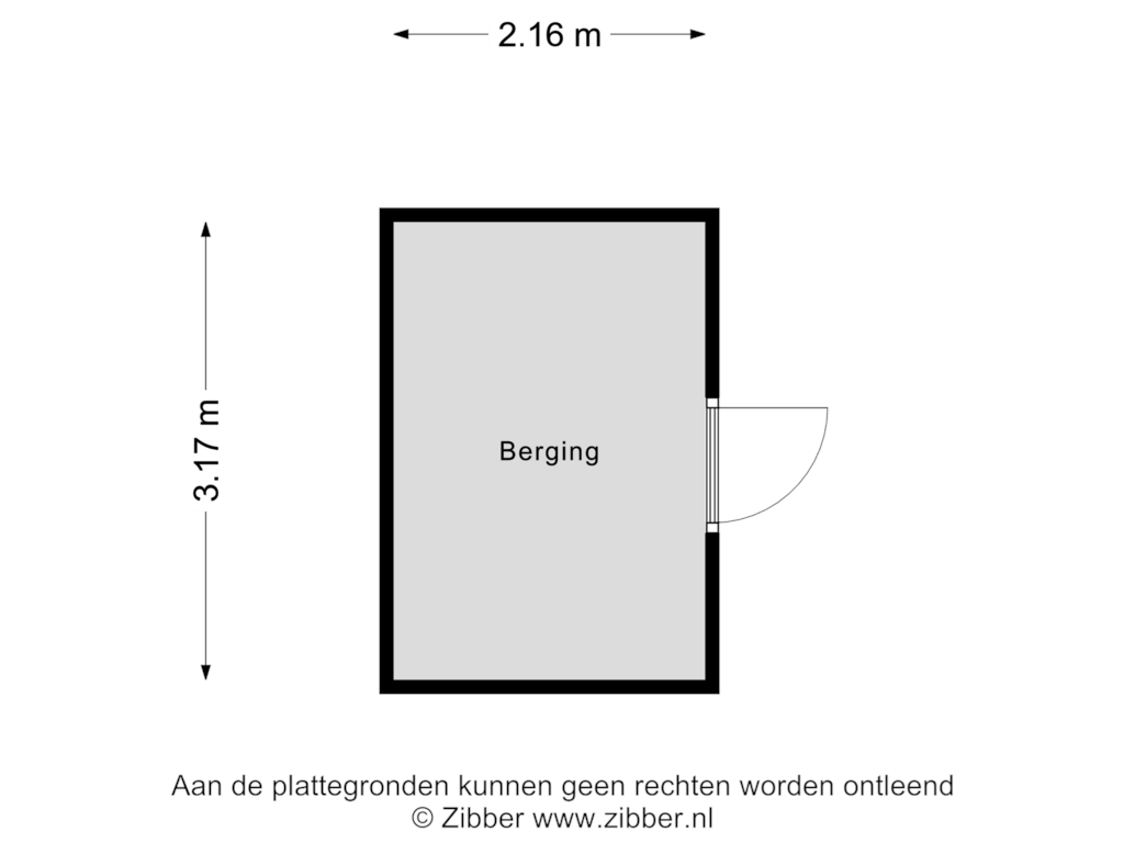 Bekijk plattegrond van Berging van Batua 105