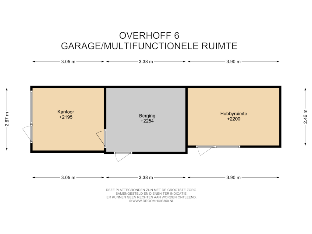 Bekijk plattegrond van Kantoor van Overhoff 6