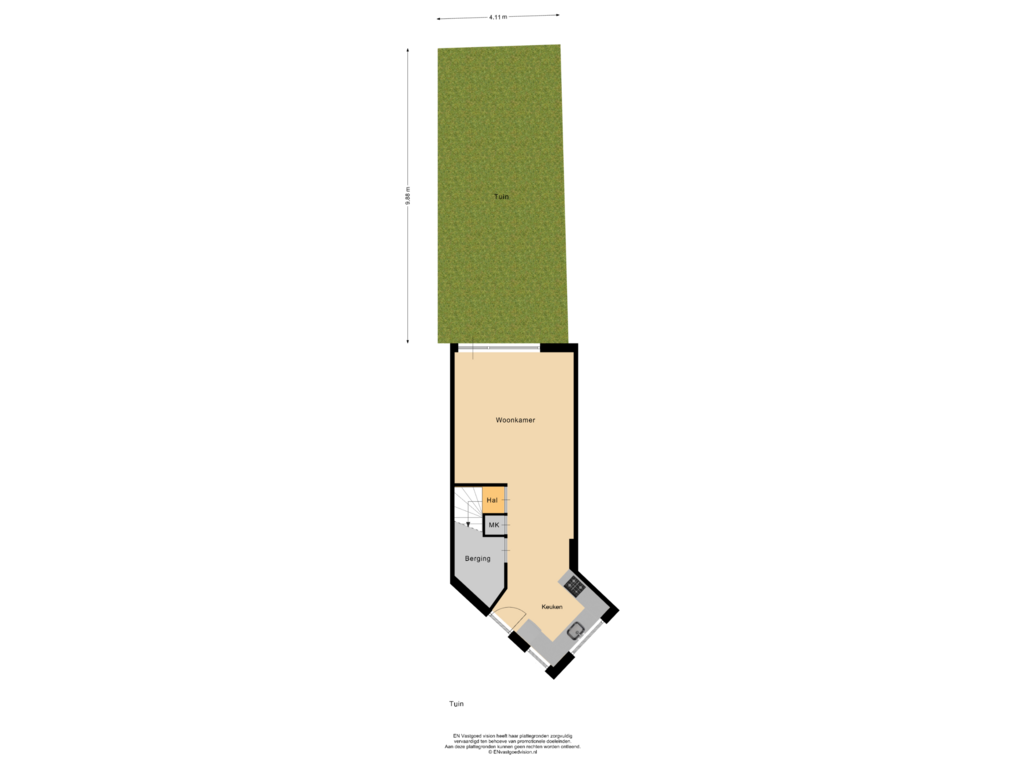 View floorplan of Tuin of Anthony Spatzierhof 19