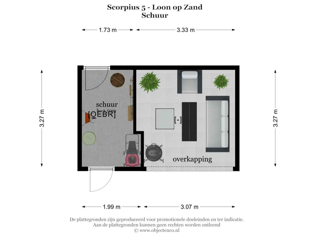 Bekijk plattegrond van SCHUUR van Scorpius 5