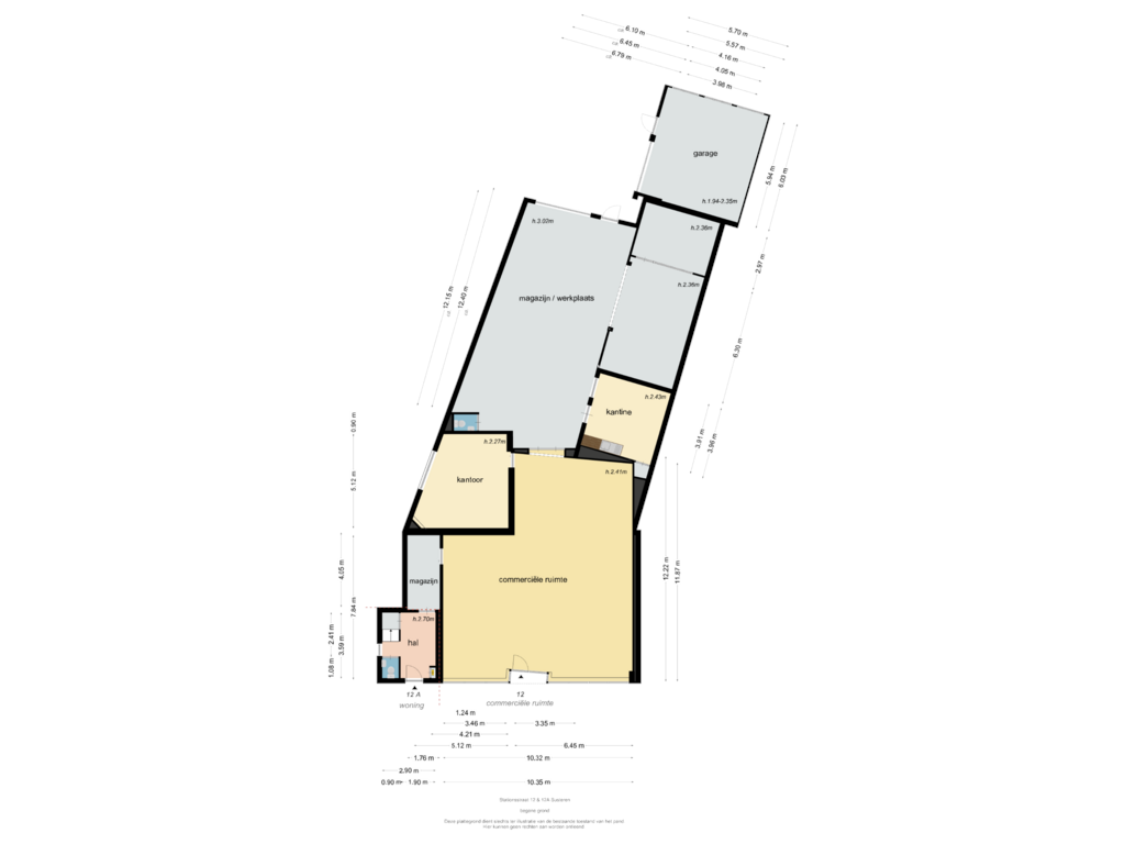 Bekijk plattegrond van begane grond van Stationsstraat 12