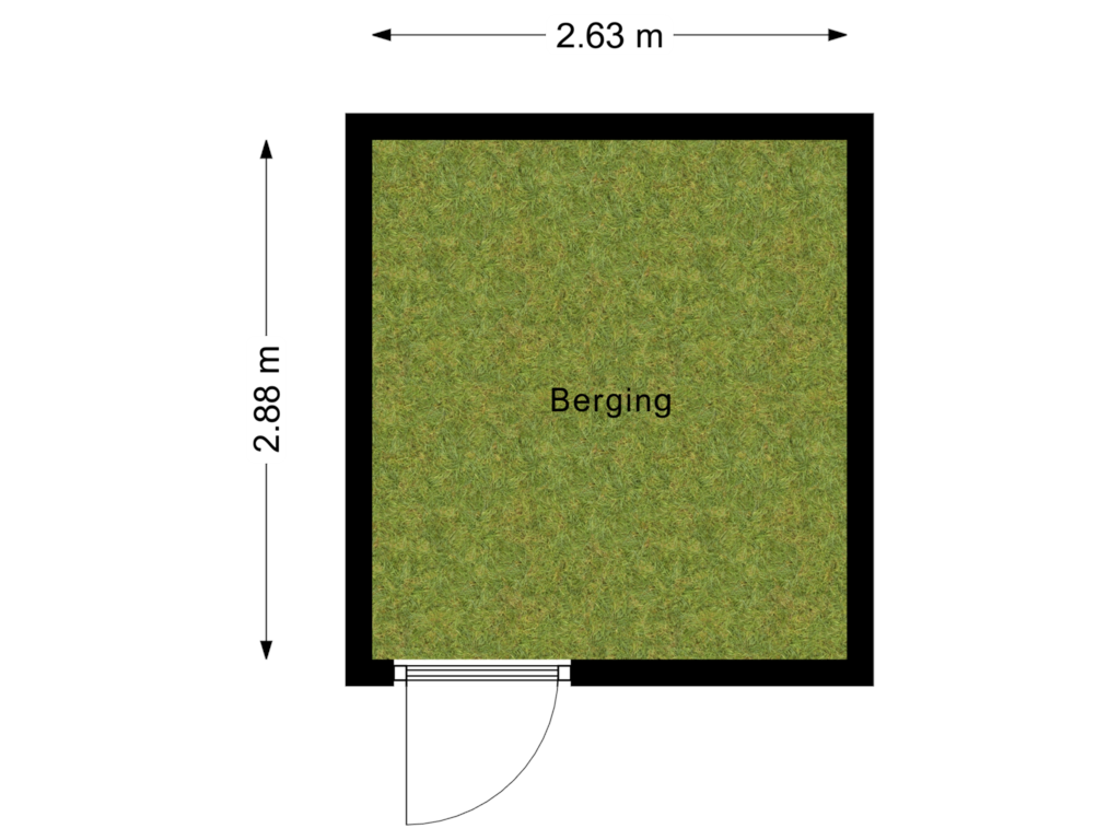 Bekijk plattegrond van Berging van Rehobothstraat 40