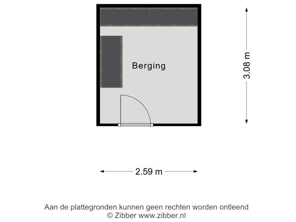 Bekijk plattegrond van Berging van Tricot 33