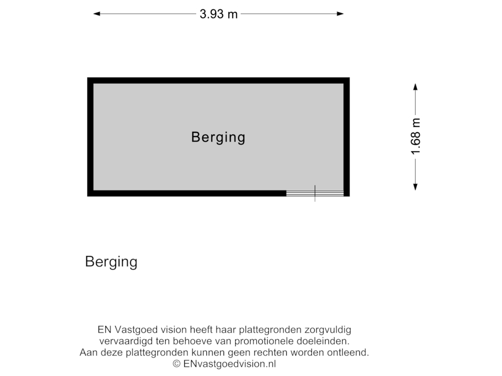 Bekijk plattegrond van Berging van Litasweg 49