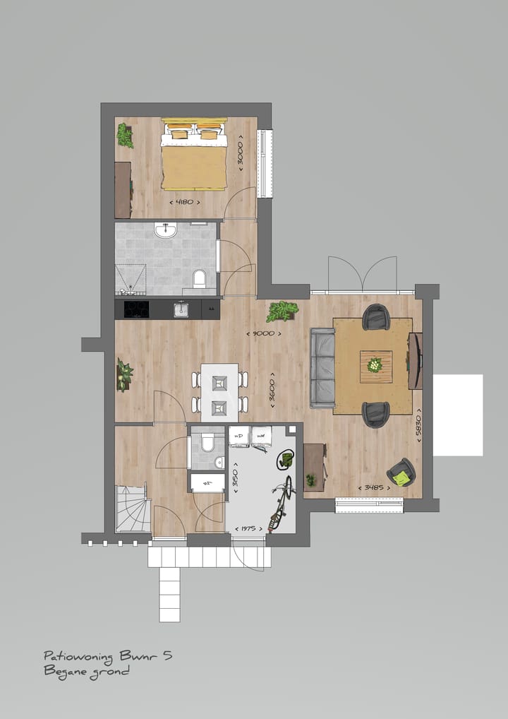 Foto 3 van Patiobungalow (Bouwnr. 05)