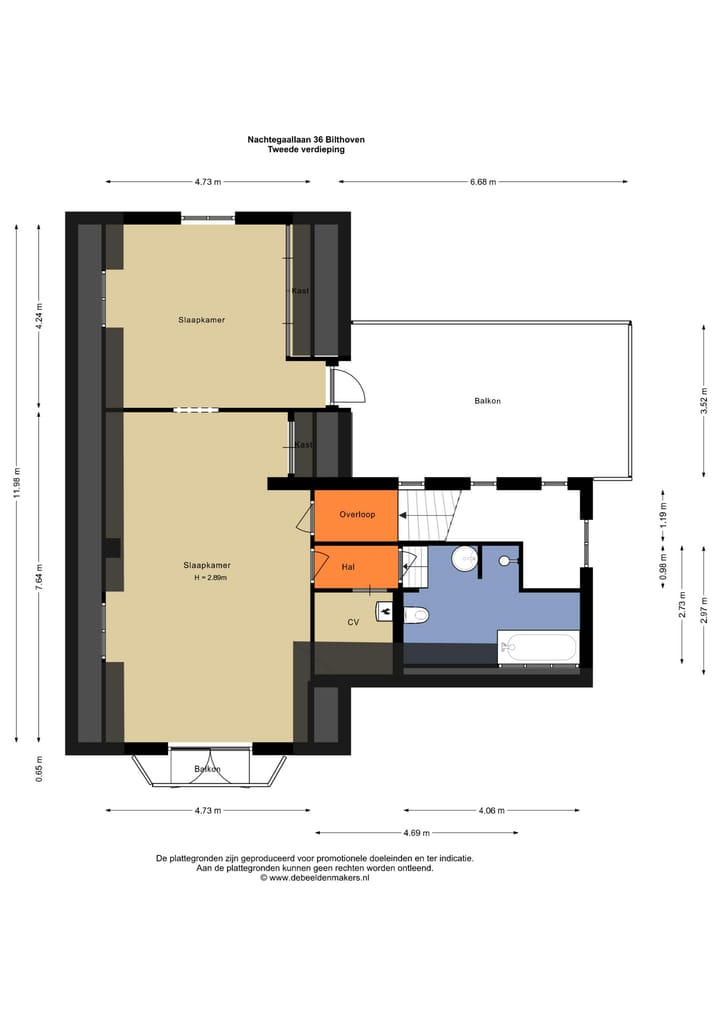 Foto 52 van Nachtegaallaan 36