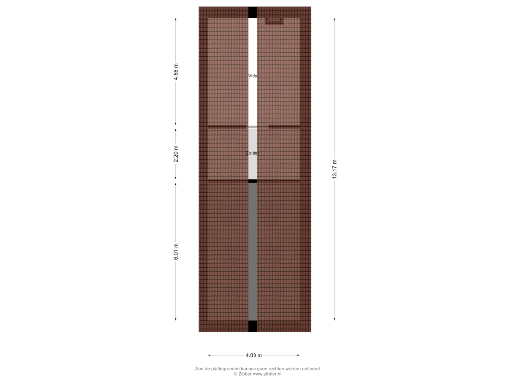 Bekijk plattegrond van Zolder van Pannerdenseweg 58