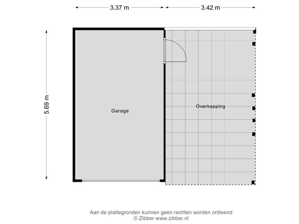 Bekijk plattegrond van Garage van Essenseweg 7