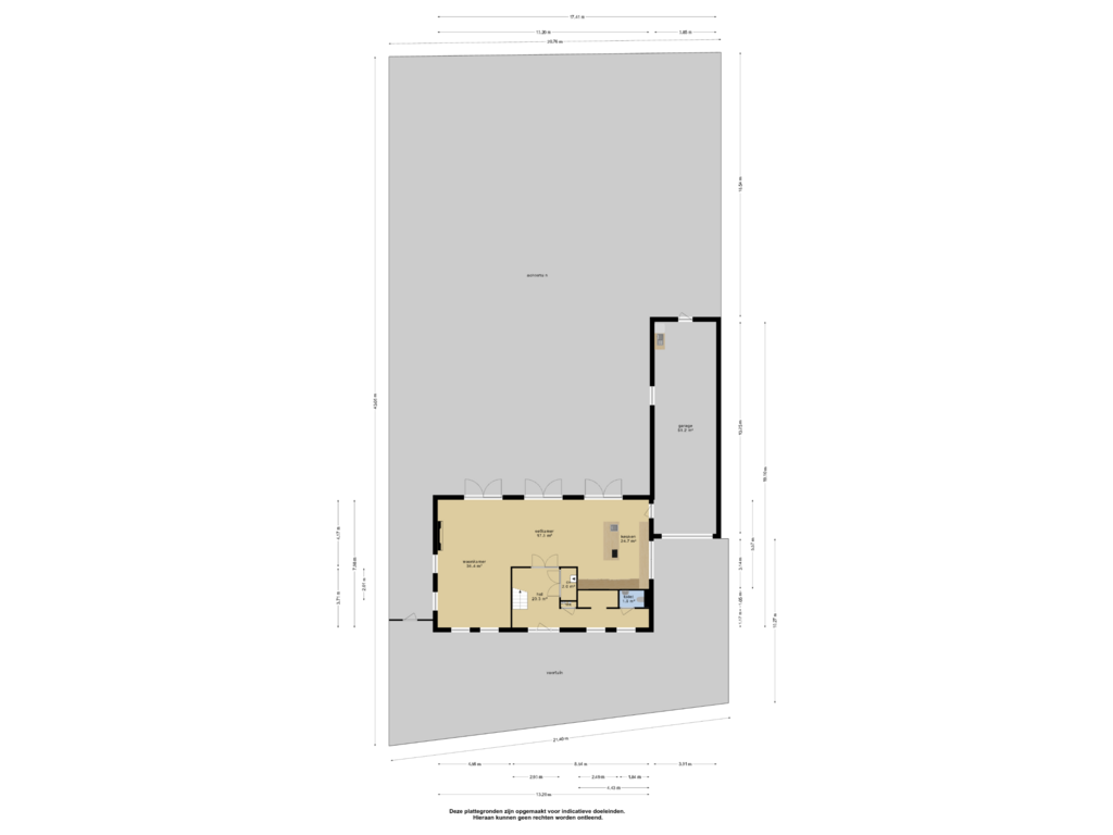 Bekijk plattegrond van Overzicht woning van Alexiastraat 28