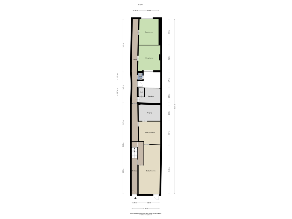 Bekijk plattegrond van Begane Grond van Boschstraat 92